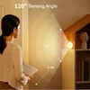 Rechargeable PIR Infrad Motion Sensor Night Lights Magnet Wall Lamp Light-controlled Emergency Light for Home Corridor Walkway 3