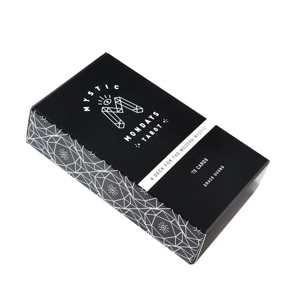 Новинка 78 шт. набор для карточного гида Tarot Kaarten Orakel Voor Mystic Maandagen Dek вечерние