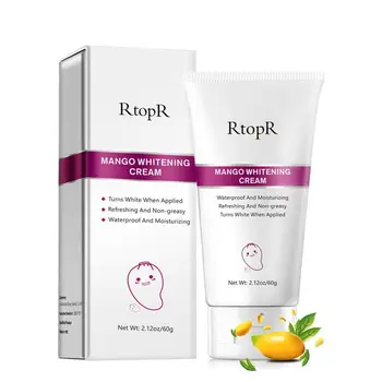 

Mango Essence Whitening Cream Skin Moisturizing Non-greasy Dark Skin Body Whitening Cream Lotion Intimate Underarm 60g V7S3