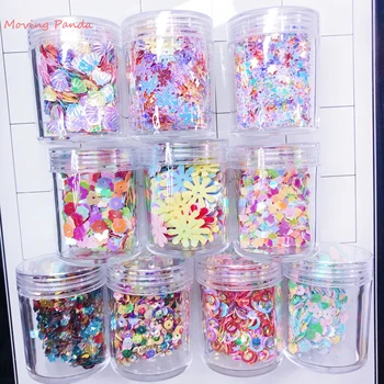 

10g/bottle Sequins Sparking Glitter Papercard Decor Shaking Card Sequins Accessories Cutting Dies Stamps Embossing Decoration