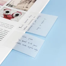 

Planner Notebook page flags sticky note 3x3 Waterproof Square Small Pet transparent sticky notes
