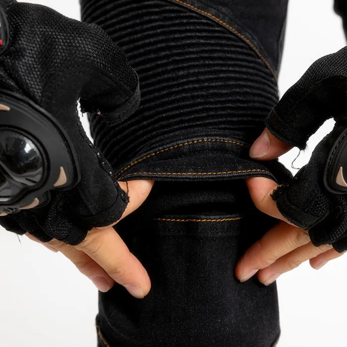 Classic Motorcycle Pants Men Moto Jeans Protective Gear Riding Touring Motorbike Trousers Motocross Pants motorcycle pants motorcycle jeans