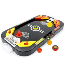 MINI AIR Hockey ตารางเดสก์ท็อป Battle 2 ใน 1 เกมฮอกกี้ Leisure เด็ก Interactive ของเล่นเด็กในร่มเกม(China)