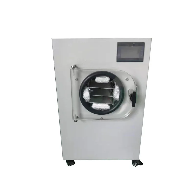 8kg 10kg Freeze Dryer Dehydration Equipment Drying Milk Meat Lyophilizer  Machine 45mm