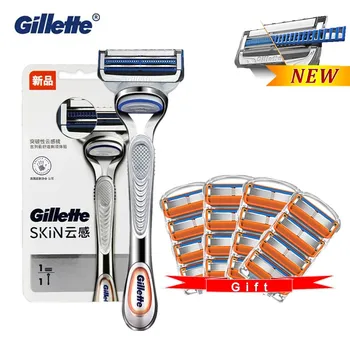 

Gillette SkinGuard Sensitive Straight Safety Razor Men Razors Shaving Machine Face Shaver Cassettes Fit Fusion Blades Shaver