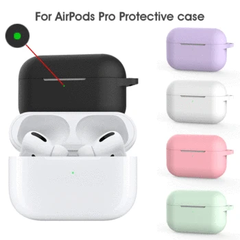 

Silicone Case For Airpods Pro Case Wireless Bluetooth For Apple Airpods Pro Case Cover Earphone Case For Air Pods Pro 3 Fundas