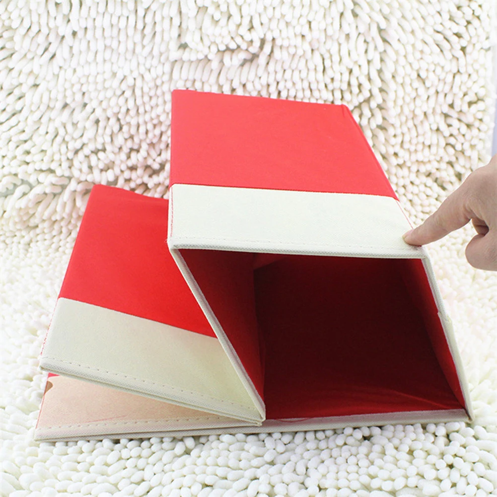 Folding Snowmen Base Box Xmas Tree Foot Cover Non-woven Storage Box Xmas Decor Multifunction Durable Christmas Tree Skirt Box