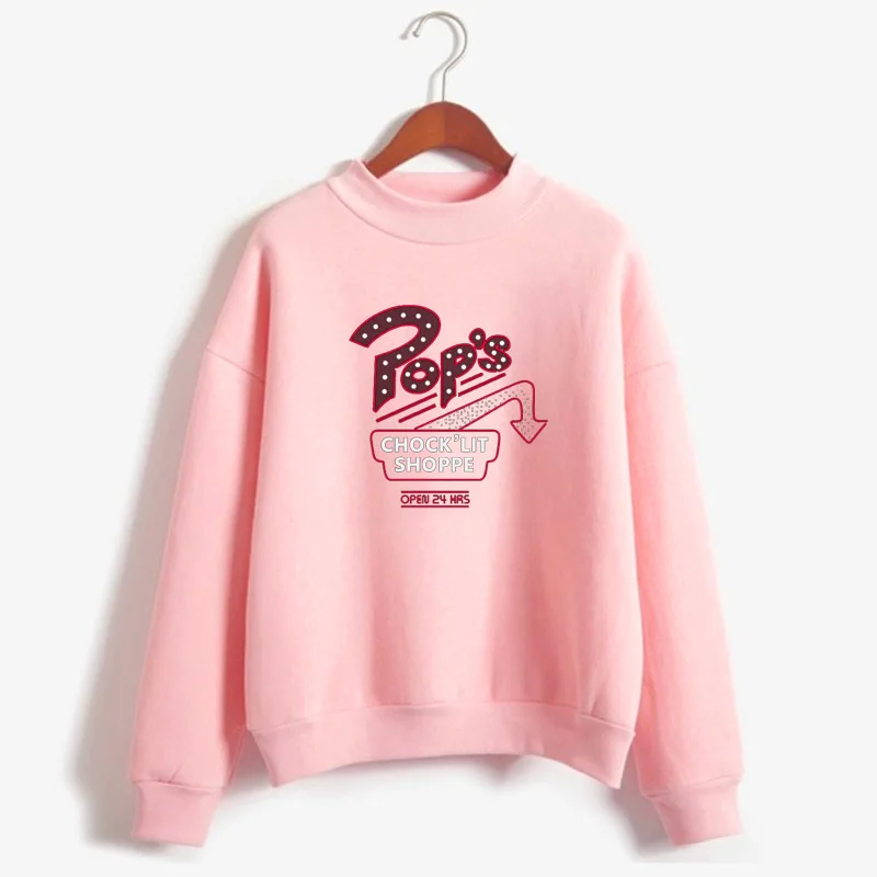 2019 Riverdale Pop's Chock'lit Shoppe толстовка с круглым вырезом уличная одежда South Side Serpents