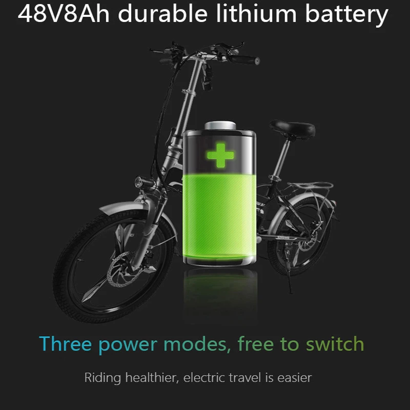MYATU новинка ebike 48 В 8Ah скрытая батарея складной для взрослых электрический