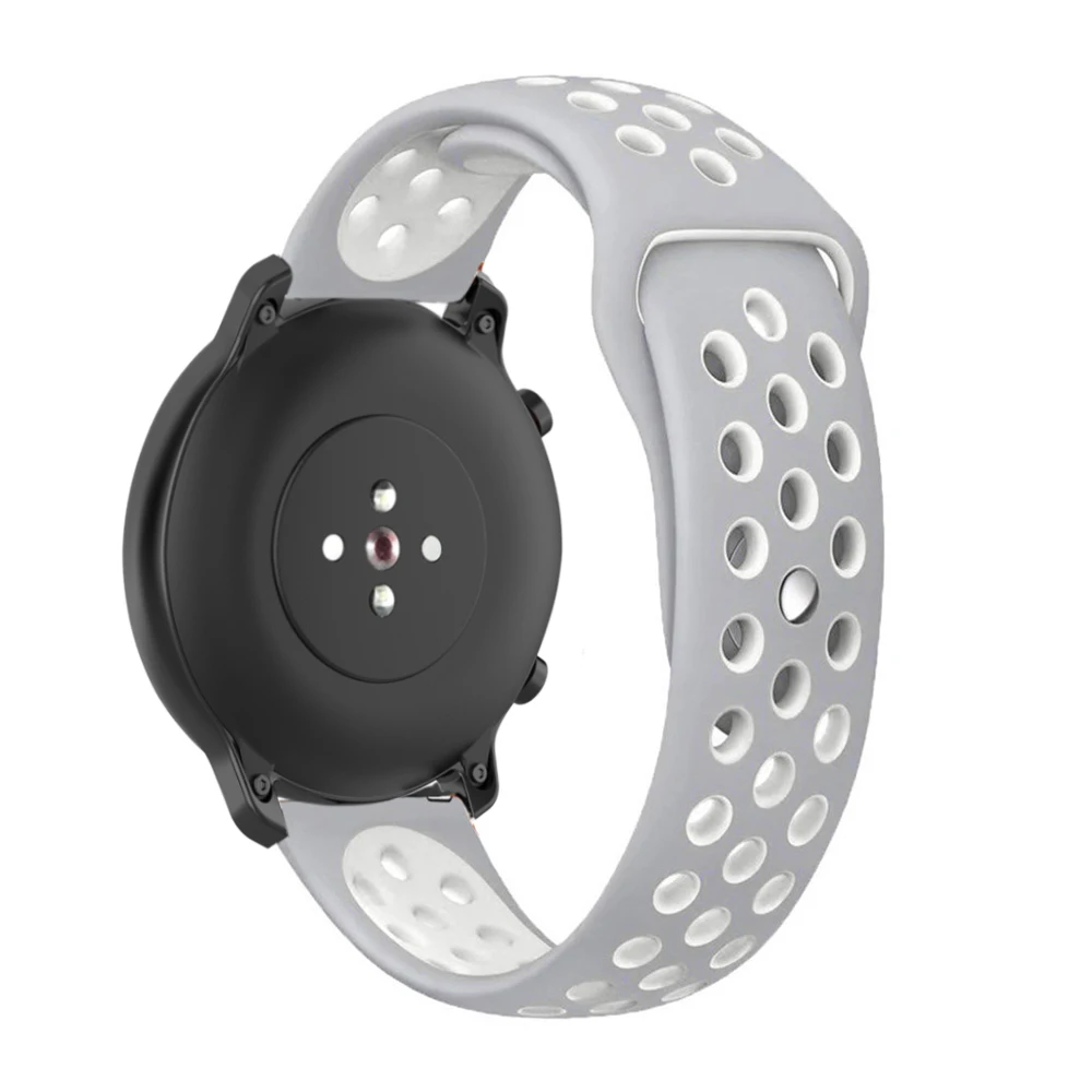 Спортивный ремешок для Xiaomi Huami Amazfit GTR 42 мм GTS браслет ремешок для Huami Amazfit Bip Молодежные часы сменный ремешок для часов