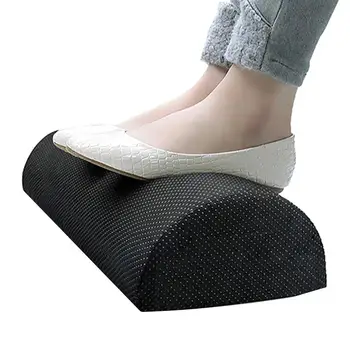 

Office Home Travel Resilient Cotton Footrest Pillow Pad Home Office Footstool Cushion Medical Foam Non-Slip Pedal For Under Desk