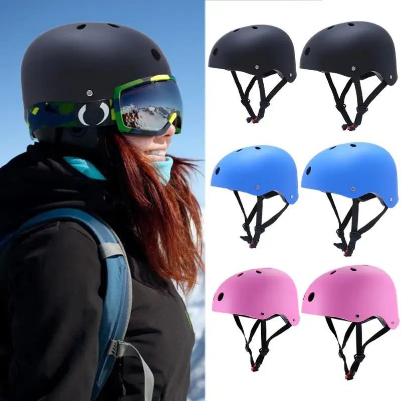 Skateboarding Helmet Hip Hop Roller Skating Helmet for Adult Children Kids Outdoor Bicycle Cycling Dancing Skiing