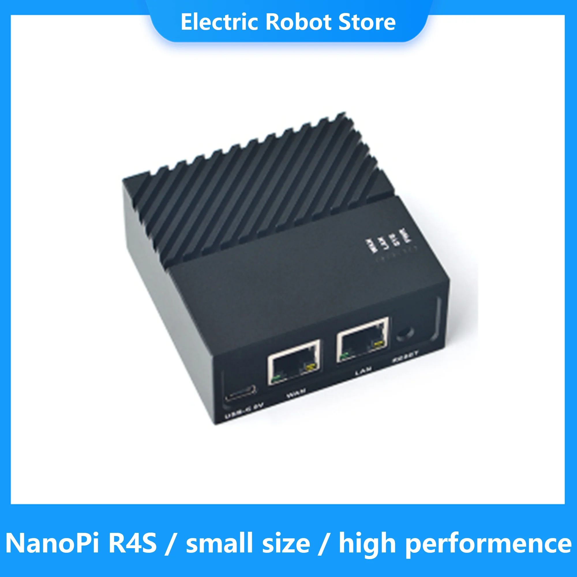 Friendlyelec Nanopi R4S 1 Гб двойные Гбит/с шлюзы Ethernet поддержка системы Openwrt Lede Linux Rockchip RK3399