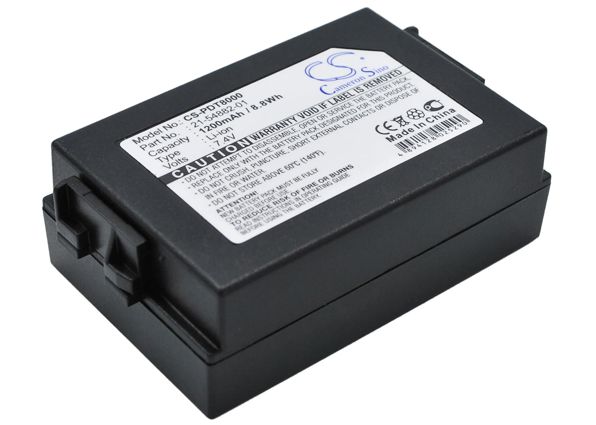 

Scanner Battery for Symbol PDT8000, PDT-8000, PDT8037, PDT-8037, PDT8046, PDT-8046, PDT8056, PDT-8056 , 21-54882-01 7.4V/mA