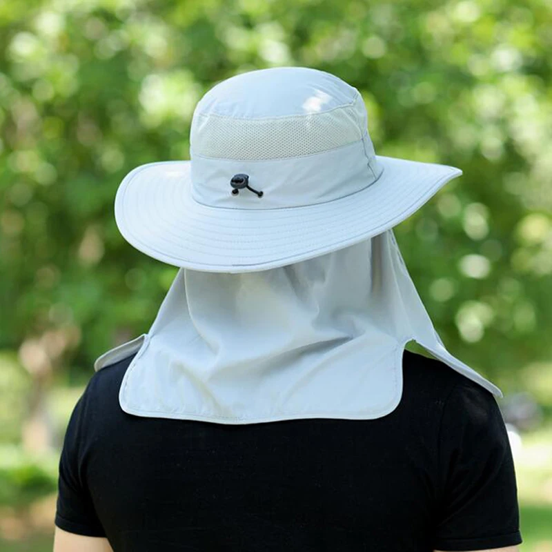 Открытый для мужчин и женщин с большими круглыми полями Солнцезащитный блок быстросохнущие рыболовные шапки летняя Солнцезащитная шапка для путешествий альпинистская Панама