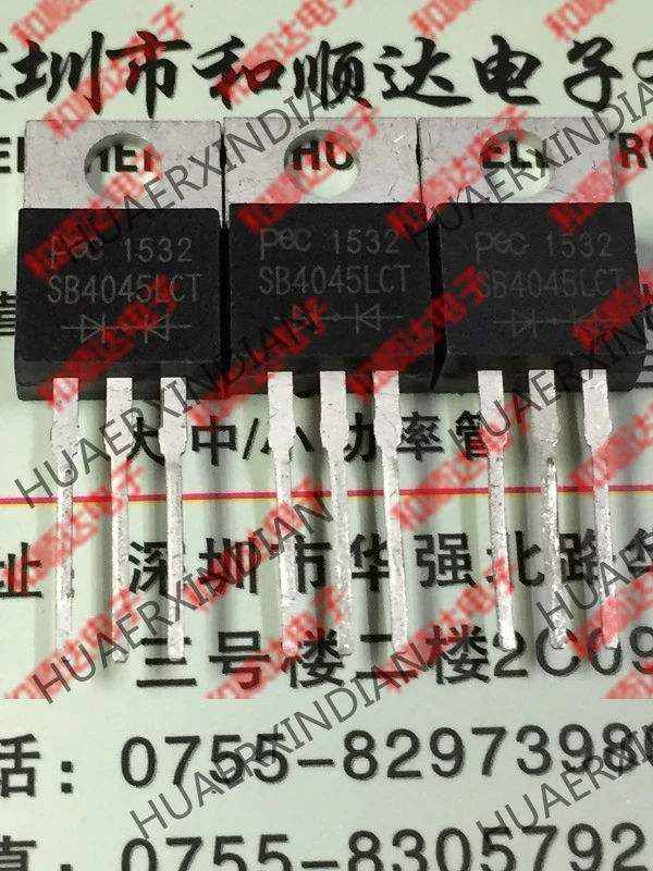10 шт./лот новое и оригинальное SB4045LCT TO-220