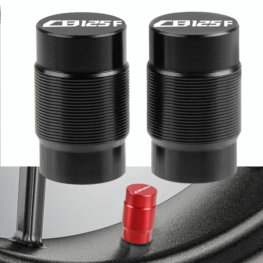 Genuine Carbon Fibre Tyre Valve Dust Caps  Honda MSX125 CB125F CBF125 CBR125R 