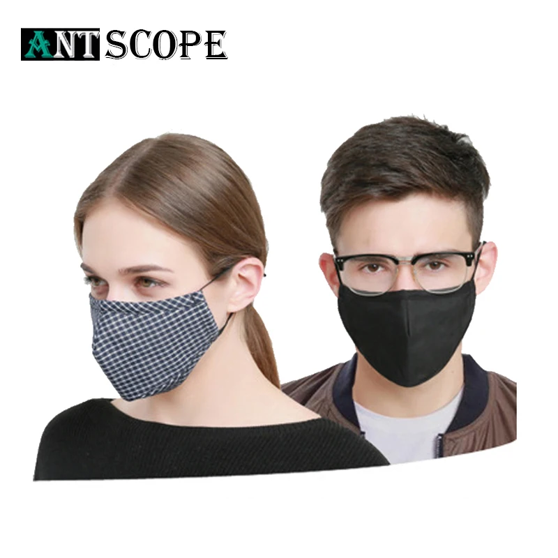 Antscope весенняя летняя осенняя и зимняя хлопковая Пылезащитная маска для рта PM2.5 с