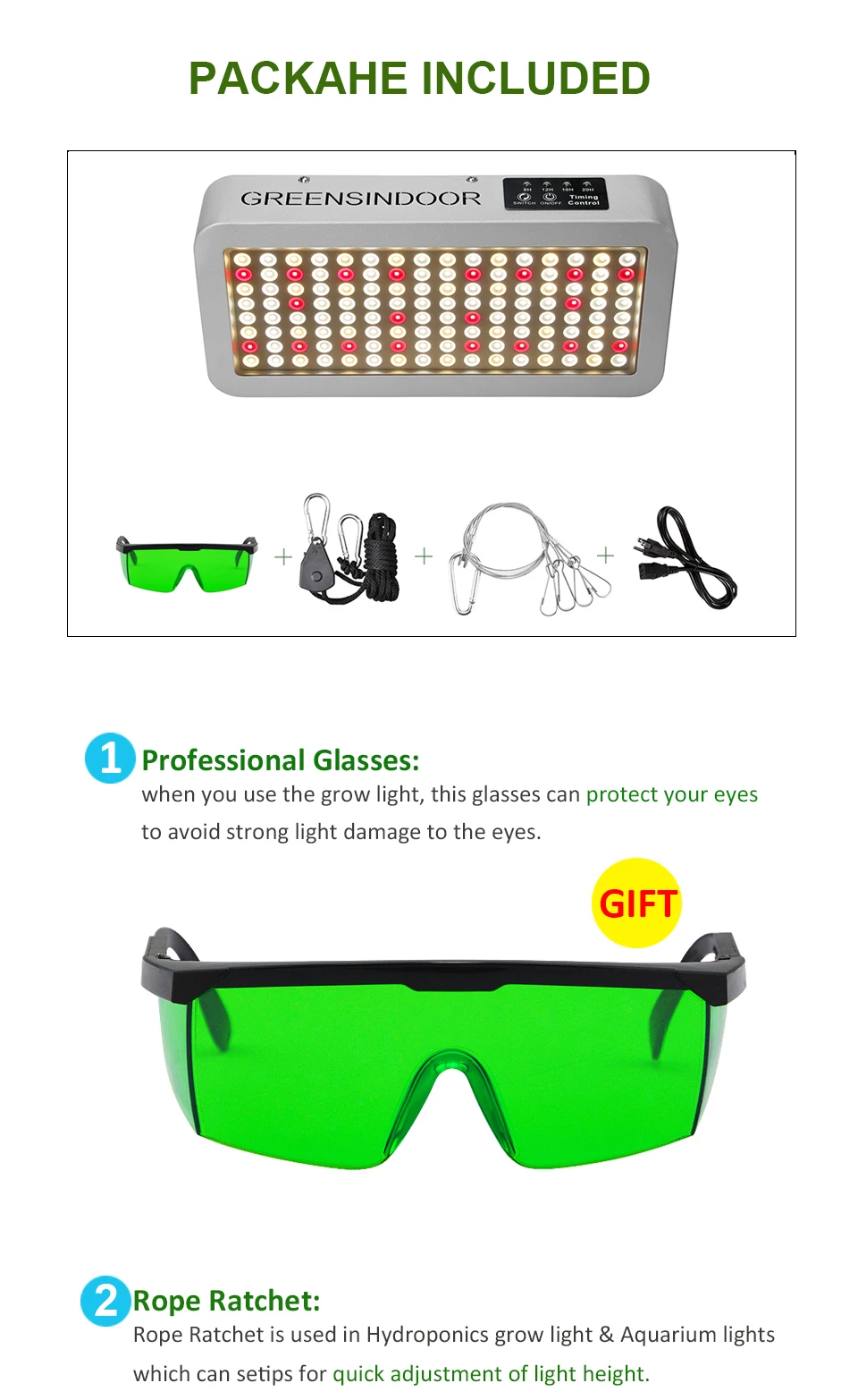 Grow Tent Indoor Led Grow Light 3500K 3000W Full Spectrum Phyto Lamp For Plants Light For Flowers With Timer Growth Box Room Led (7)