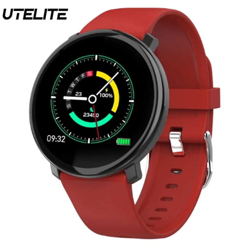 UTELITE Смарт часы для мужчин и женщин M31 полный сенсорный экран IP67