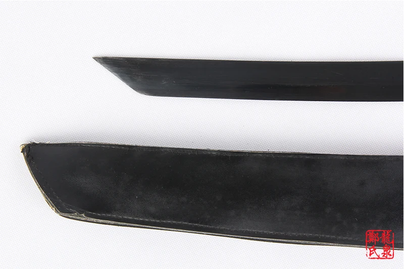 Anime One Piece Sword Dracule Mihawk weapons carbon steel blade PU sheath cosplay swords props Home Decor Metal Craft No sharp