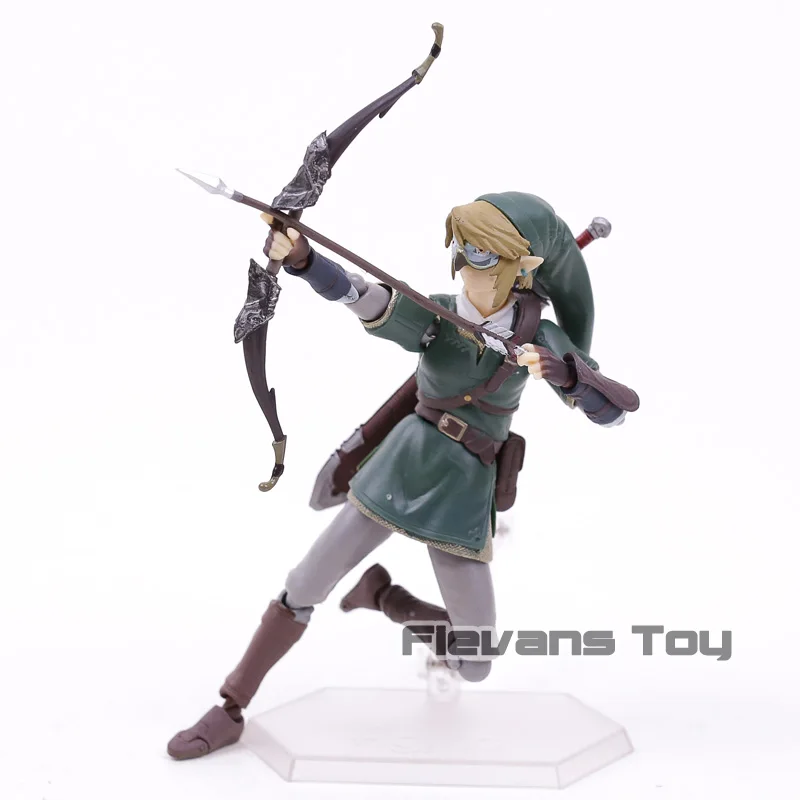 

Link Figma Twilight Princess 320 / A Link Between World 284 PVC Action Figure Movable Model Toy
