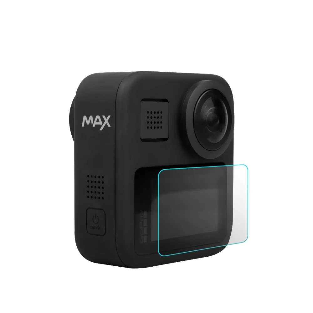 2/3 предмета закаленное Стекло пленка ЖК-дисплей HD Экран протектор для GoPro Max черный действие Камера аксессуары