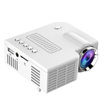 

UC28C Video Projector 320x180 Micro Sharing Mobile Phone USB Port Home Theater Mini Portable Led Practical Entertainment Family