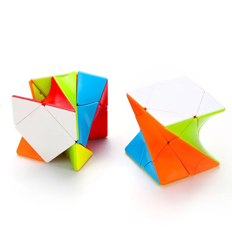 FanXin скрученный перекошенный магический куб, скрученный Профессиональный скоростной пазл, скручивающаяся головоломка, антистресс, развивающие игрушки