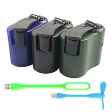 EDC USB телефон аварийное зарядное устройство для кемпинга пешего туризма спорта на открытом воздухе рукоятка зарядное устройство для путешествий оборудование для кемпинга инструменты для выживания