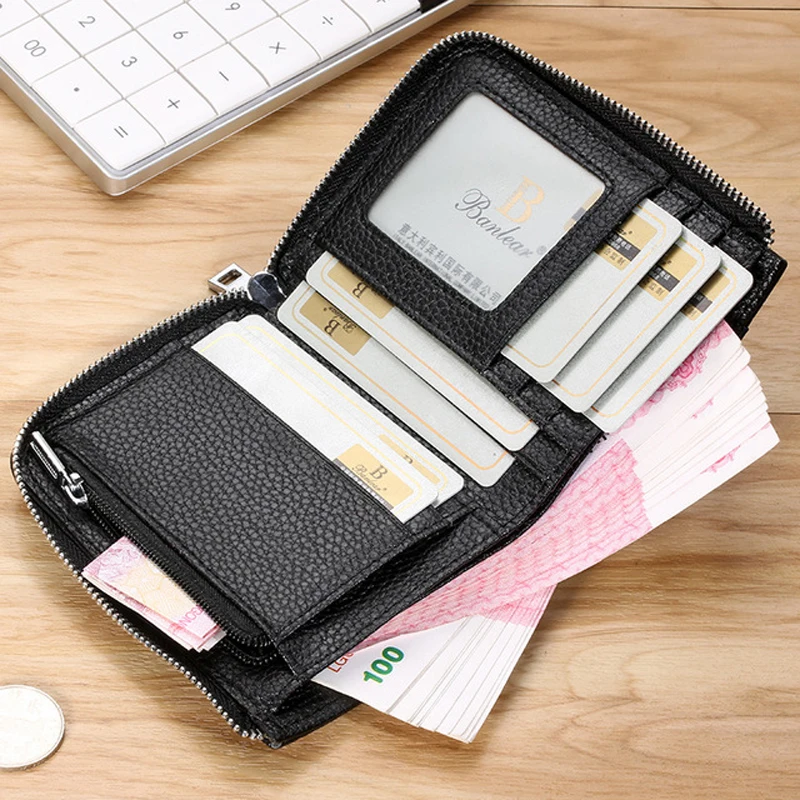 小物 Zipper Compact Wallet L-shaped zipper multi-wallet | Leather products CYPRIS CYPRIS