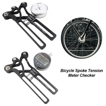 

Bicycle Spoke Tension Meter Tester Electronic Indicator Spoke Tension Wheel Rim Checker Measuring Tool