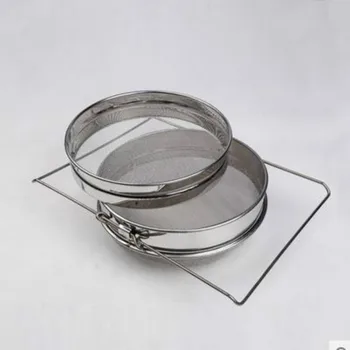 

2-layer Stainless Steel Honey Filter NET Beekeeping Equipment Tools Beehive Device Supplies