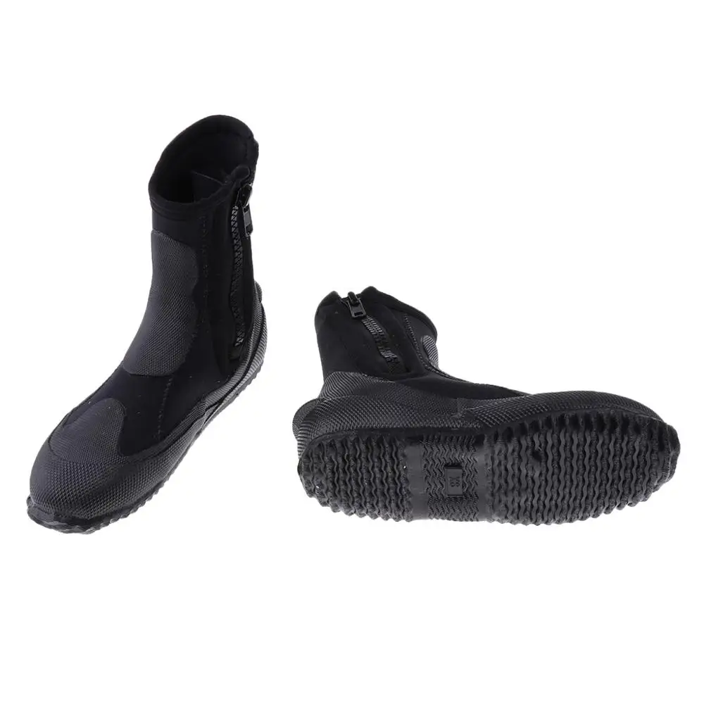 Супер растягивающиеся Сапоги на молнии с жесткой подошвой 5 мм высокая верхняя