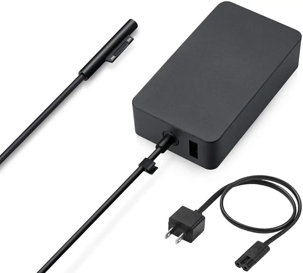 

Replacement 1625 for Microsoft Surface Pro 3 4 5 Wall Charger Power Adapter 12V 2.58A Pro3 Pro4 core i5 1631 1724 battery