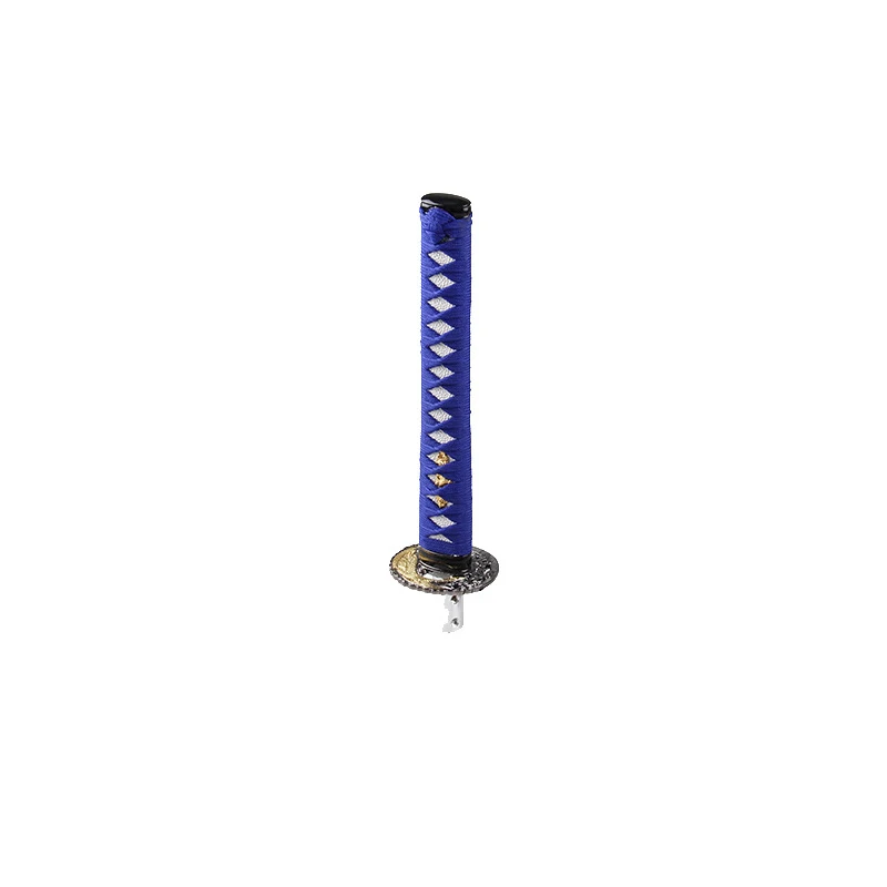 26CM Blue white Универсальный самурайский меч, ручка переключения передач, катана, металл, черный+ красный, 15 см/26 см, для Toyota, Honda, Infiniti, Isuzu, Lexus, Mazda - Цвет: 26CM Blue white