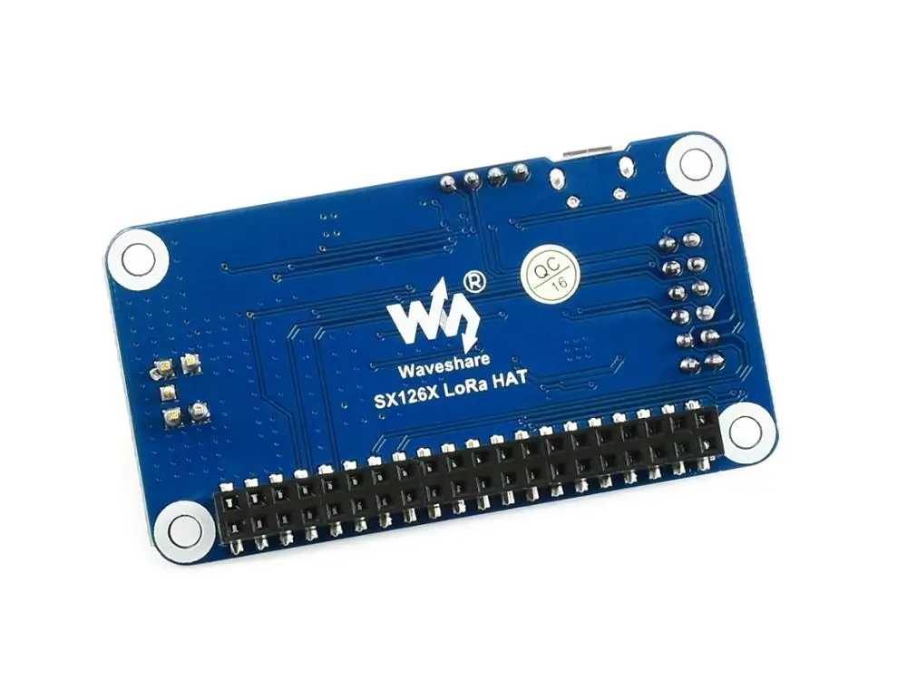 Шляпа LoRa Waveshare SX1262 для Raspberry Pi широкополосная модуляция спектра частотный
