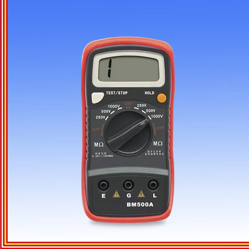 

direct deal 1000V BM500A 1999M Digital Insulation Resistance Tester Meter Megohmmeter Megger #D6309#