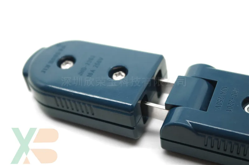 American Standard 90-Degree Rotary Power Plug and Socket with Two Flat Pins