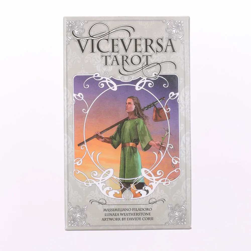 En venta ViceVersa-Tarot y guía de cartas, juego de adivinación, Tarot, cubierta para fiesta, vacaciones, regalo, juegos de mesa 6n95BAO6QYw