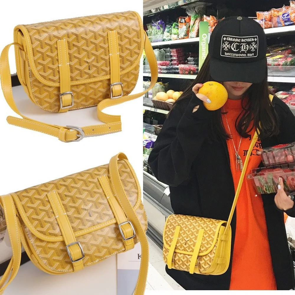 

2019 New European and American Fashion Leather Mailman Bag British Leisure Shoulder Slung Bag