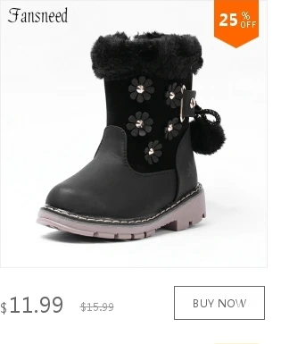 Genuine Leather Upper Boots,Princess Fashion Children Warm Boots,Parent-child Winter High Martin Boots