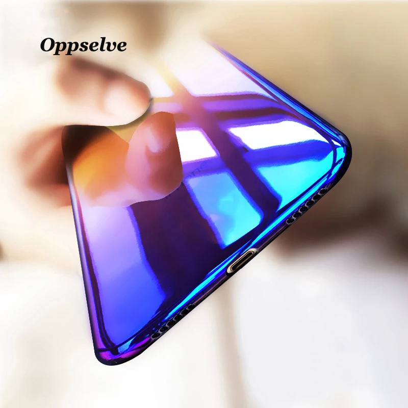 

On Sale Stained Phone Case For iPhone 8 7 6 6s Plus Hard PC Phone Gradient Cover Coque Fundas Capinhas Capa For iPhone 6 6S
