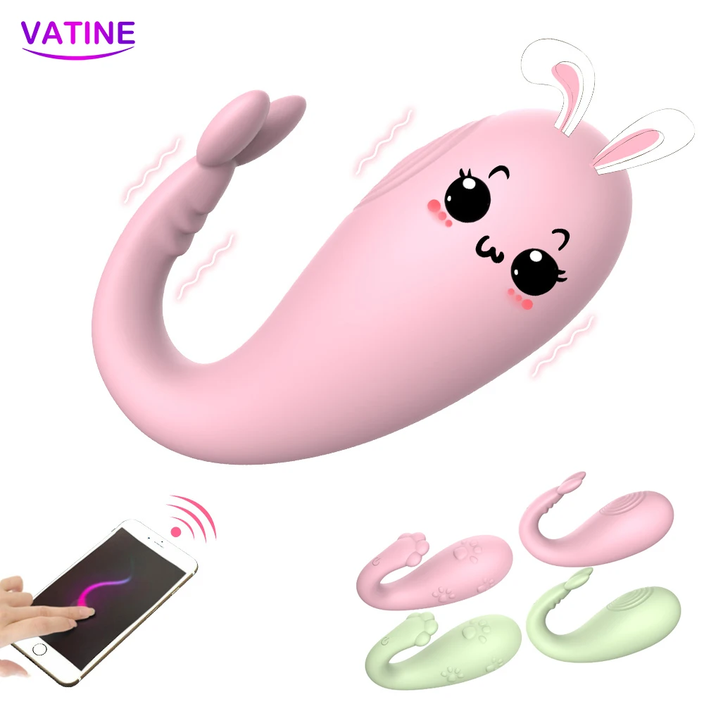 Брендовые Вибраторы с приложением Bluetooth для женщин секс-игрушки Женская Вагина