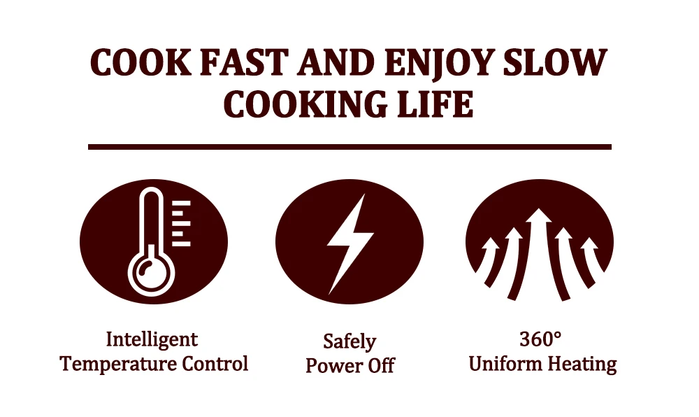 Description Picture 4 of itemITOP 1100W/2000W Sous Vide Waterproof Sturdy Immersion Circulator Slow Cooker Cooking Machine 110V 220V