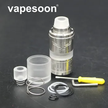 

Vapor Giant Kronos 2 S rta 316 SS Adjustable Bottom Airflow Tank 23mm 4ML Capacity Single Coil Fit 510 Box Mod