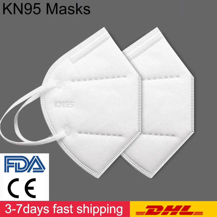 

mouth caps mask ffp2 n95 respirator mask drape on mouth masks high efficiency filtration pm25 ppe kn95 mask Face masks dhl