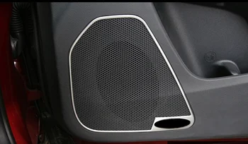 

Interior Door Speaker Sound Cover Trim 4pcs for Jeep Cherokee 2014 2015 2016