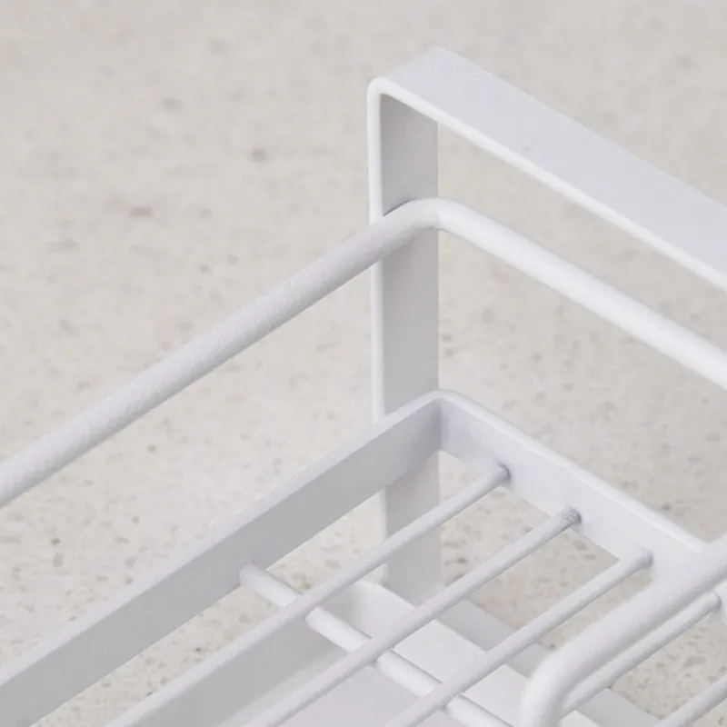 Kitchen Storage Sink Shelf Holder Double Layer Sponge Organizer Stand Drain Rack DEC889