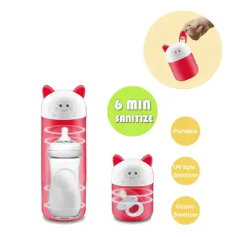 

Baby Bottle Disinfection Box UV Ozone Bottle Disinfection Sterilization Machine Nipple Sterilizer Bottle Holder Storage Box